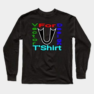 vector for t-shirt design Long Sleeve T-Shirt